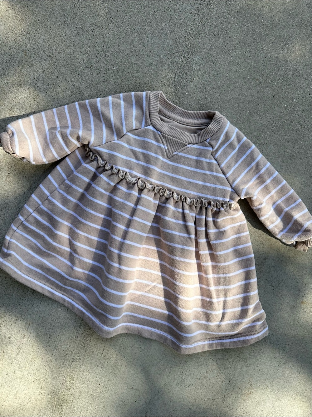 easy peasy Baby Girl Sweatshirt Dress